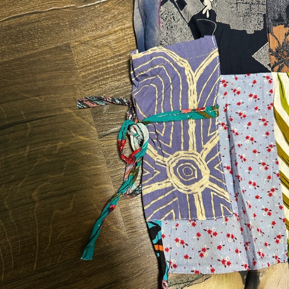 Colorful Patchwork Pants - Picture 3 of 6